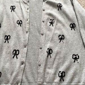 Loft cardigan light grey sweater